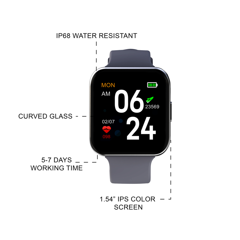 UL-SW01 Smart Watch Grey
