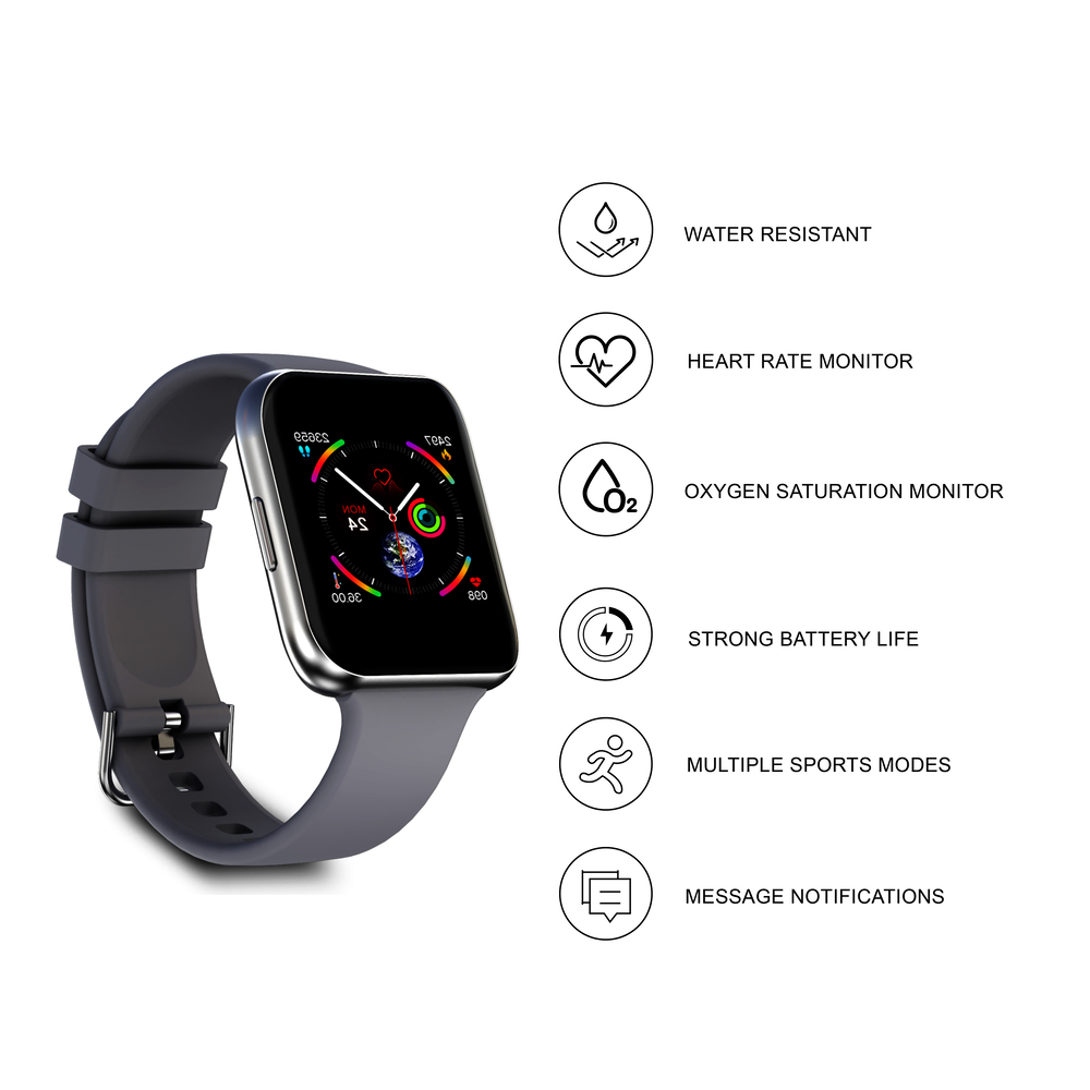 UL-SW01_2 Smart Watch Grey